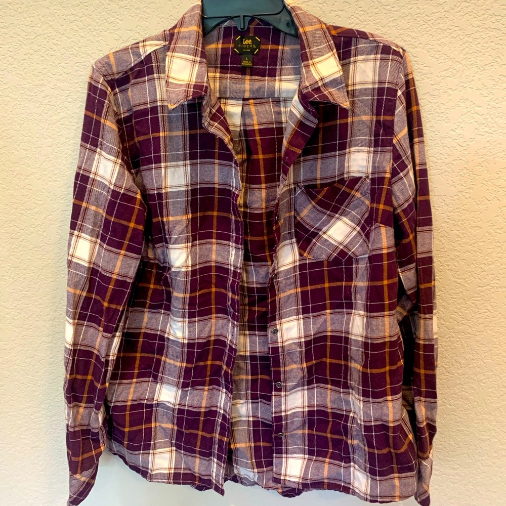 Flannel button up